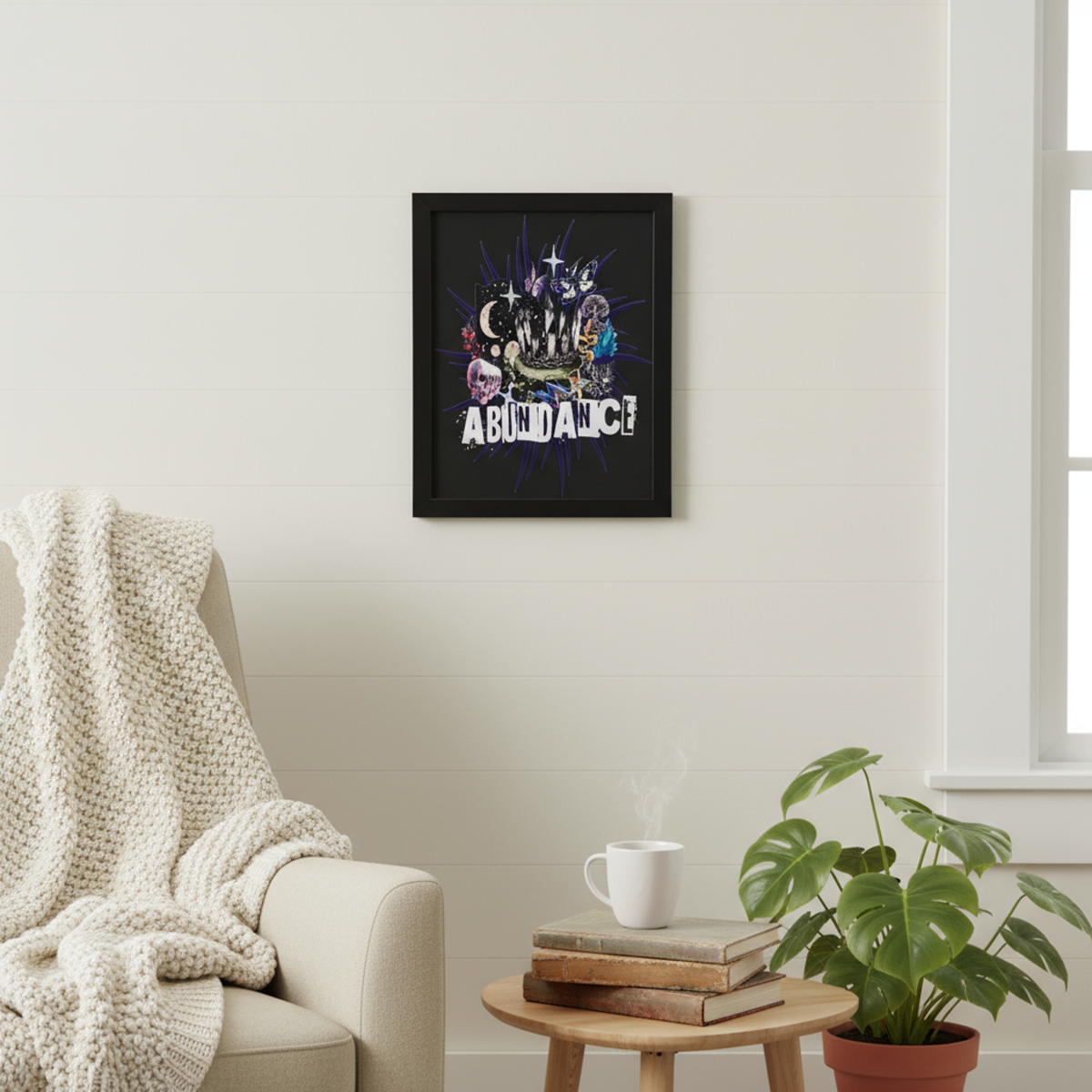 The Abundance Canvas Art Front Design