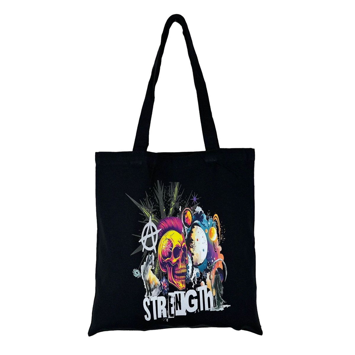 The Strength Tote Front Design