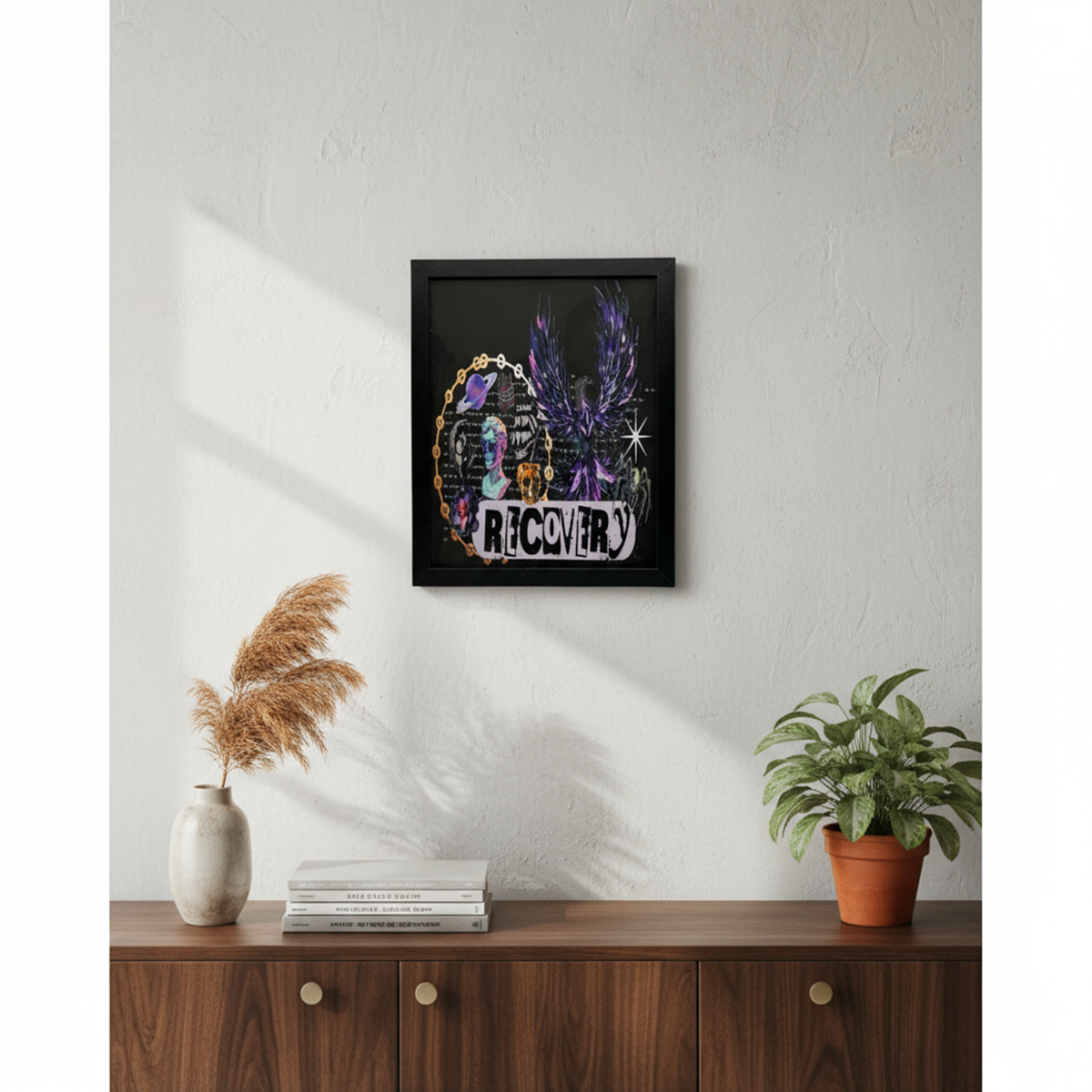 The Recovery Canvas Art Front Design