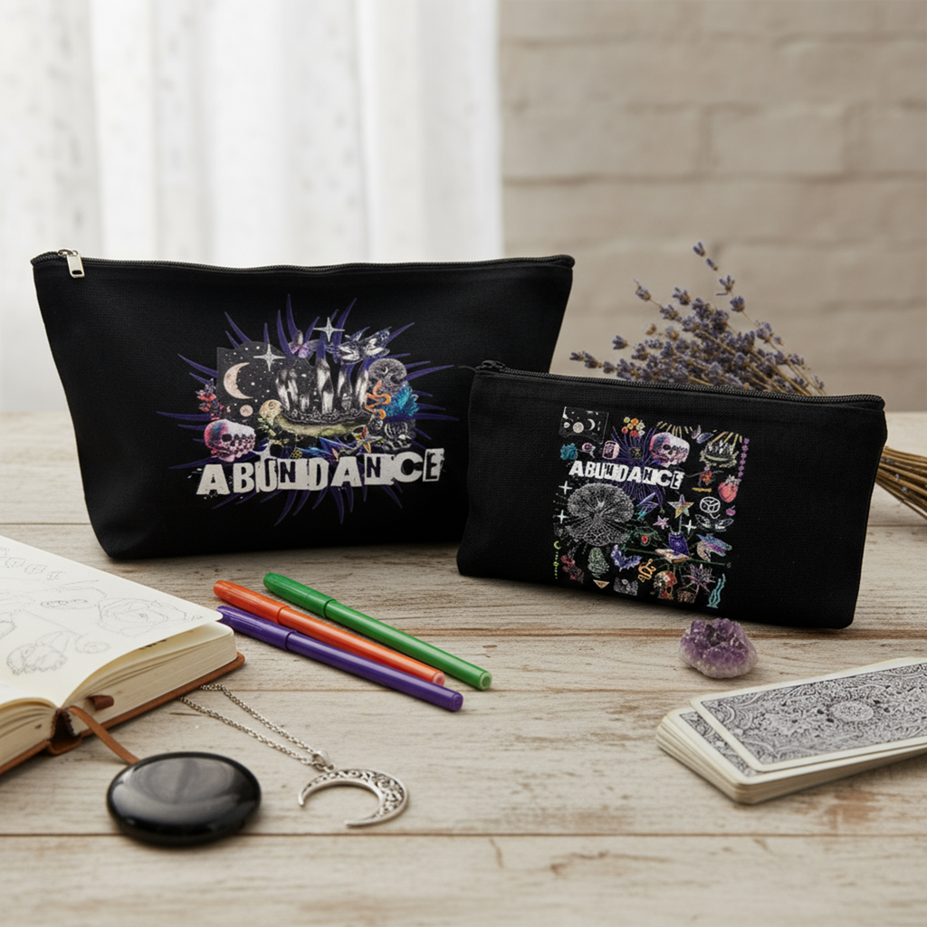 Abundance Travel Accessory Bag Set 2