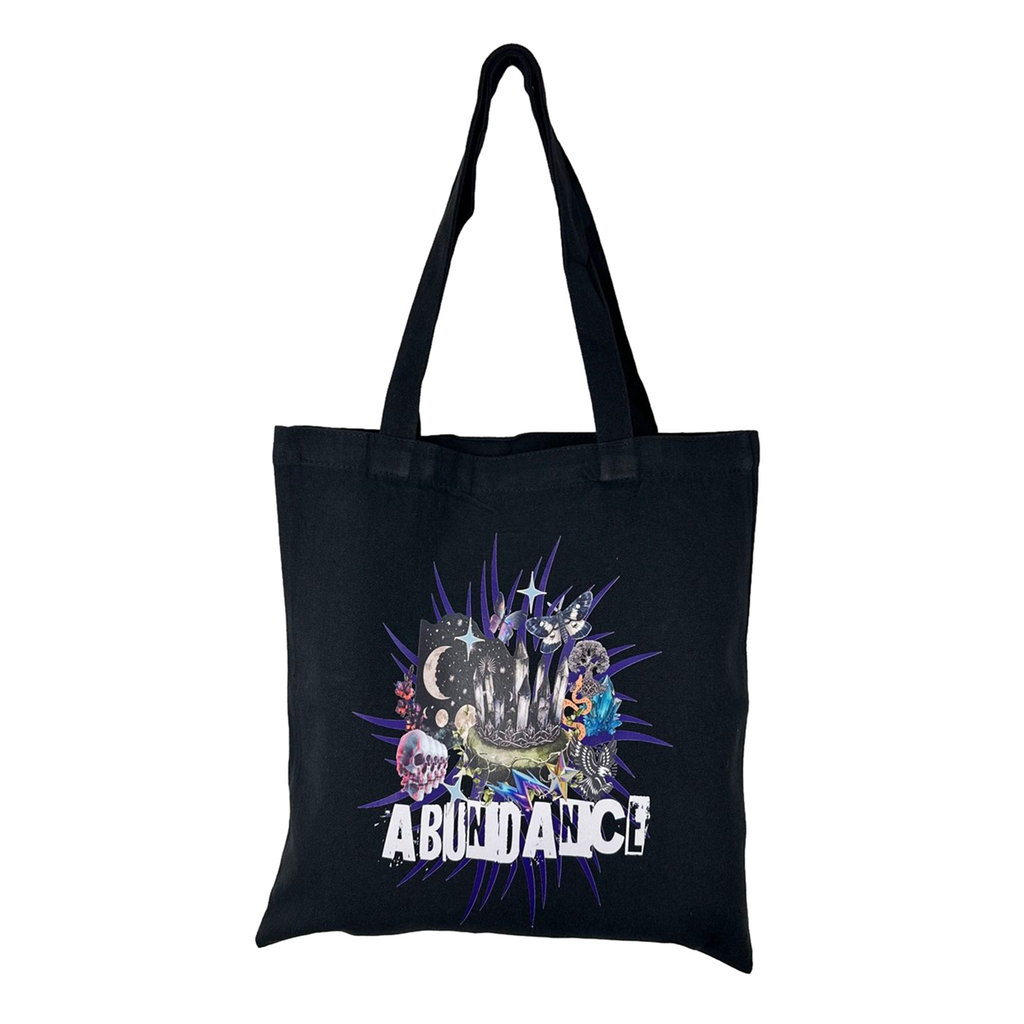 The Abundance Tote Front Design