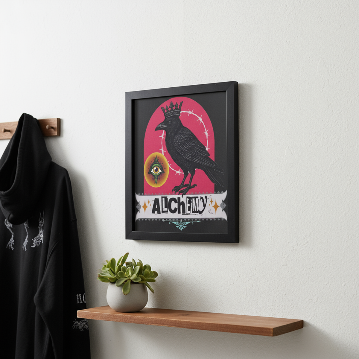 The Alchemy Canvas Art Front Design