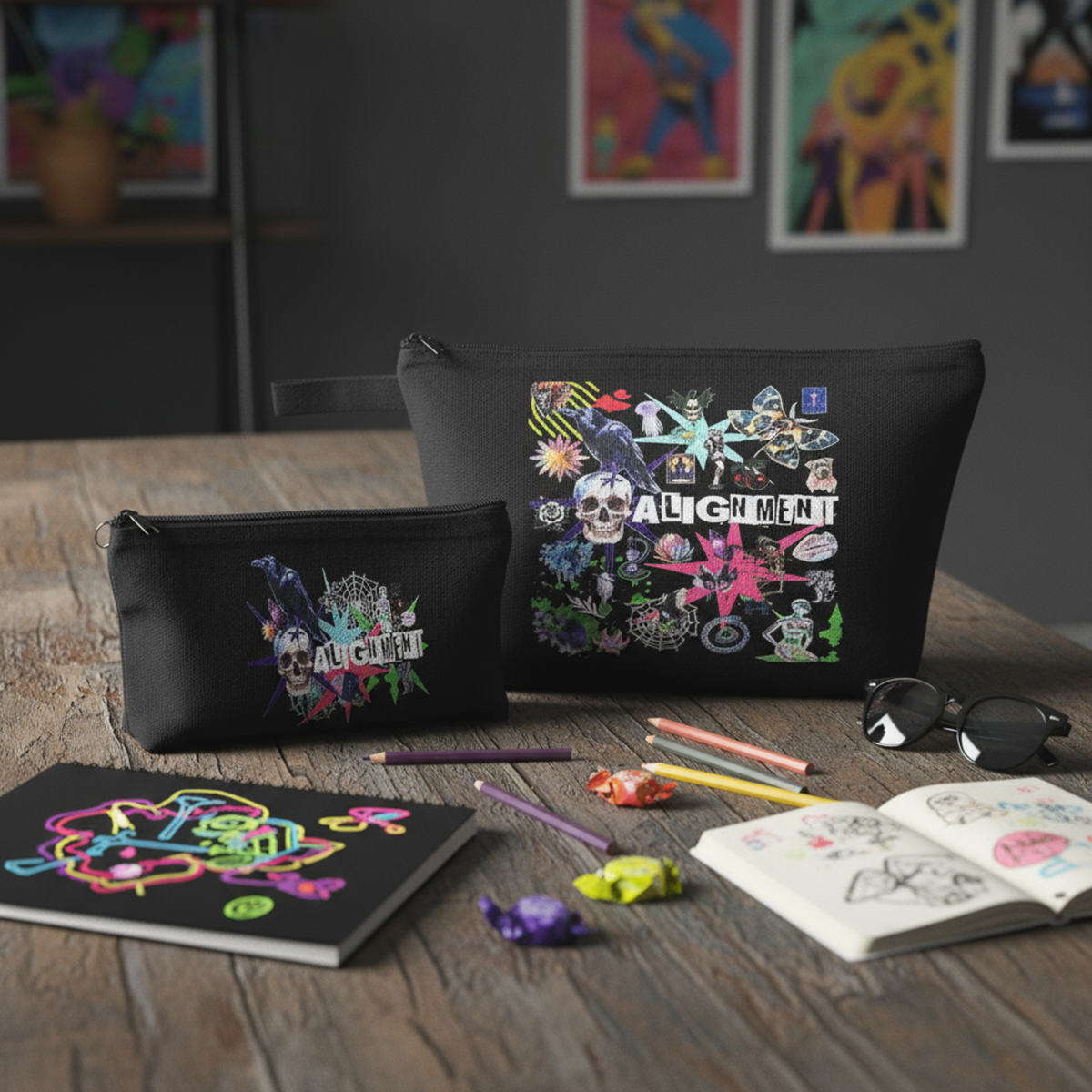 Alignment Travel Accessory Bag Set 1