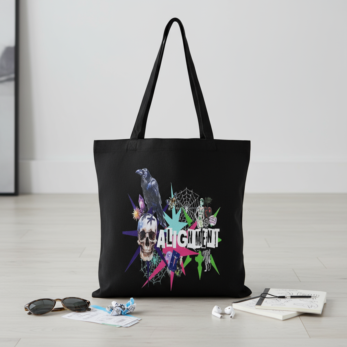 The Alignment Tote Front Design