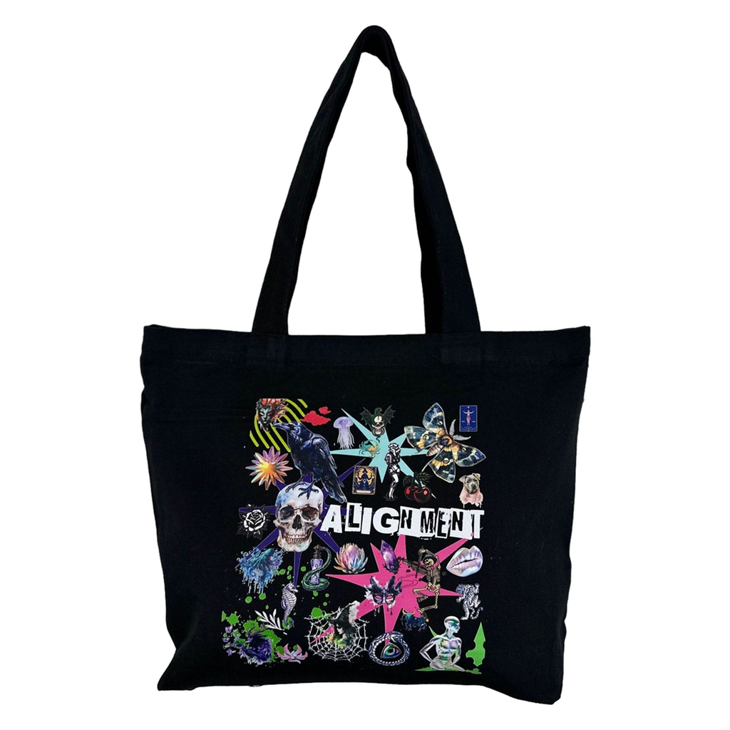 The Alignment Zippered Tote Full Design