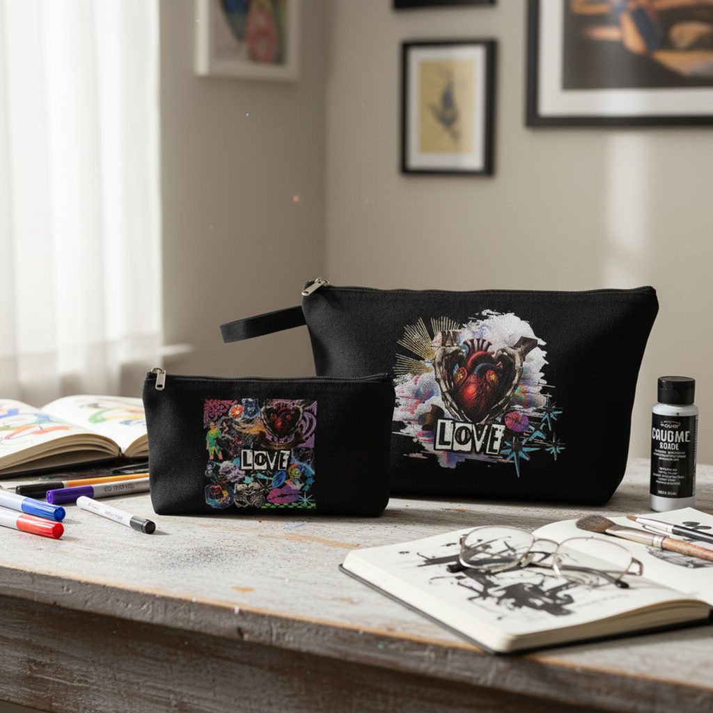 Love Travel Accessory Bag Set 2