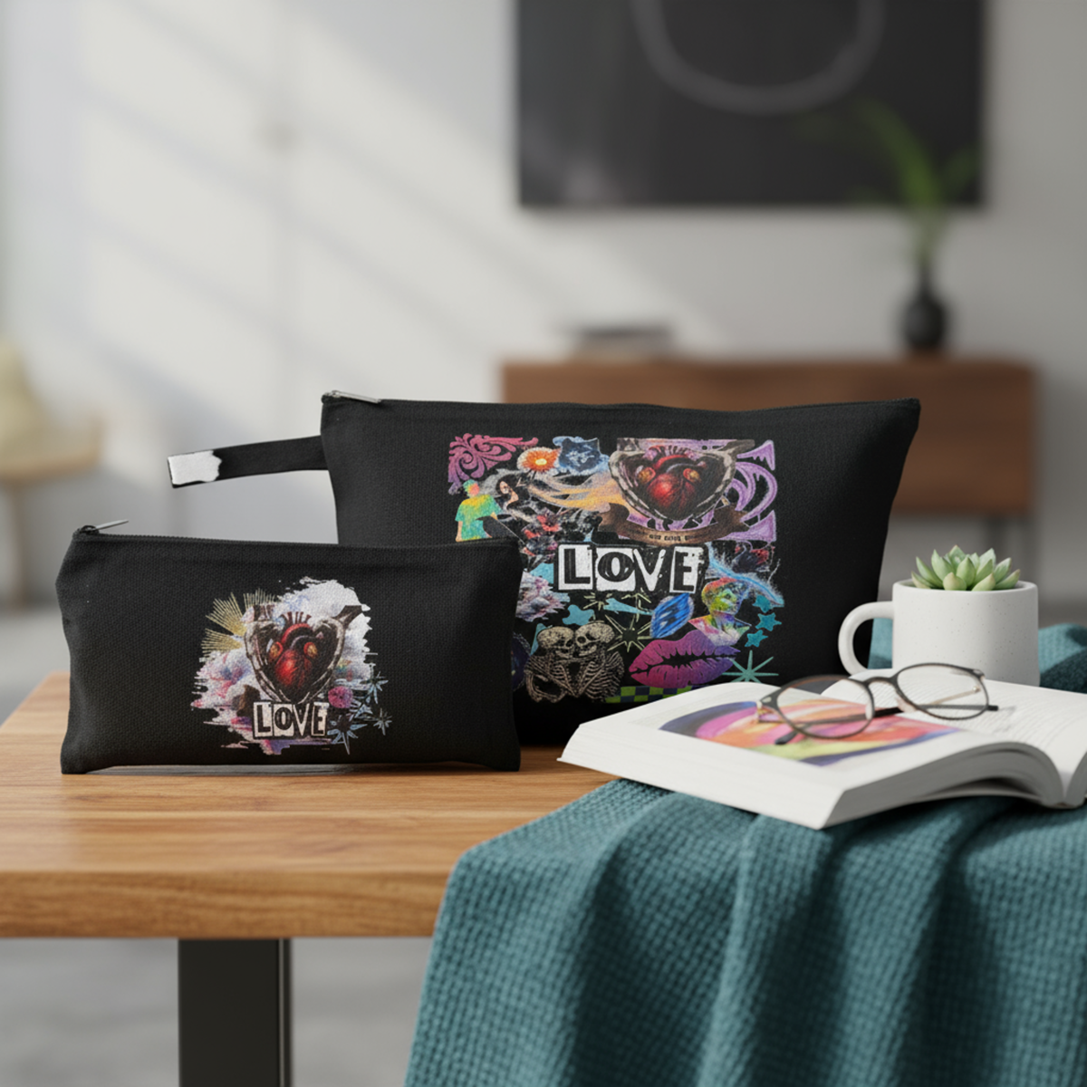 Love Travel Accessory Bag Set 1