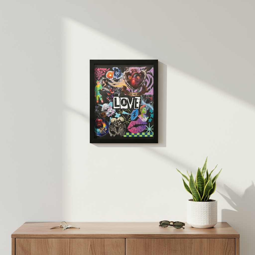 The Love Canvas Art Full Design