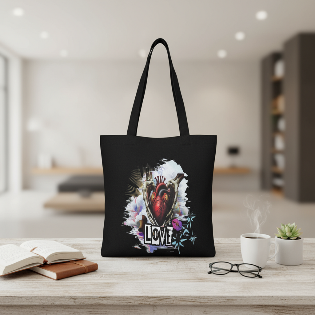 The Love Tote Front Design