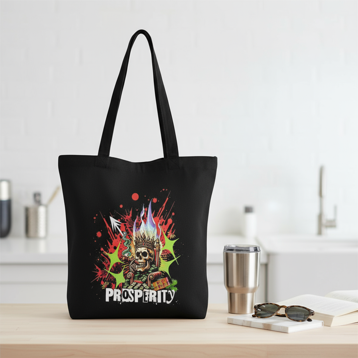 The Prosperity Tote Front Design