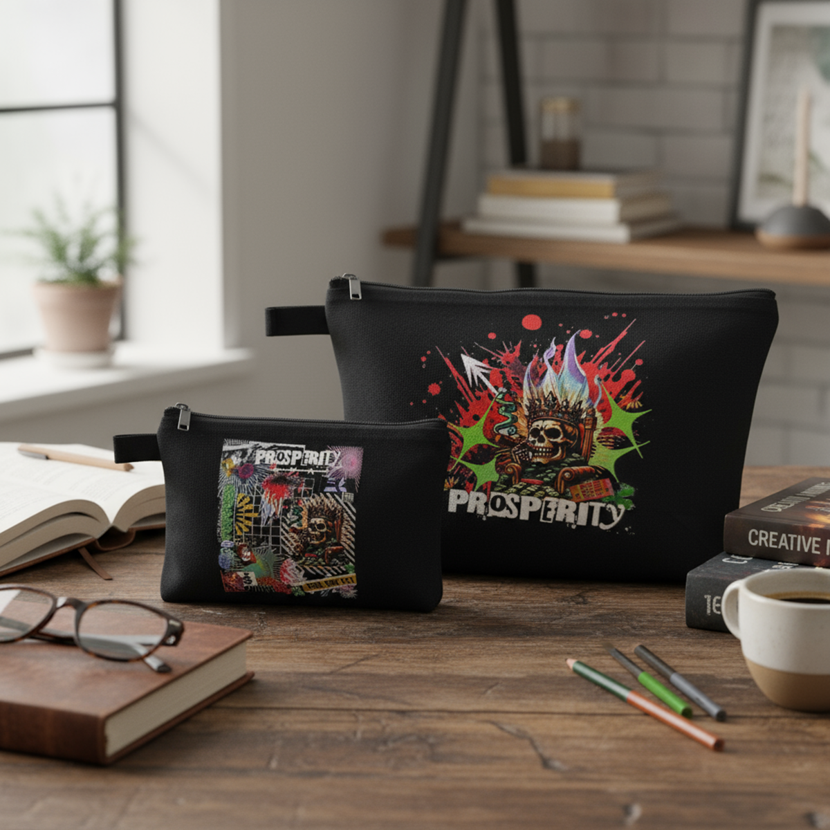 Prosperity Travel Accessory Bag Set 2