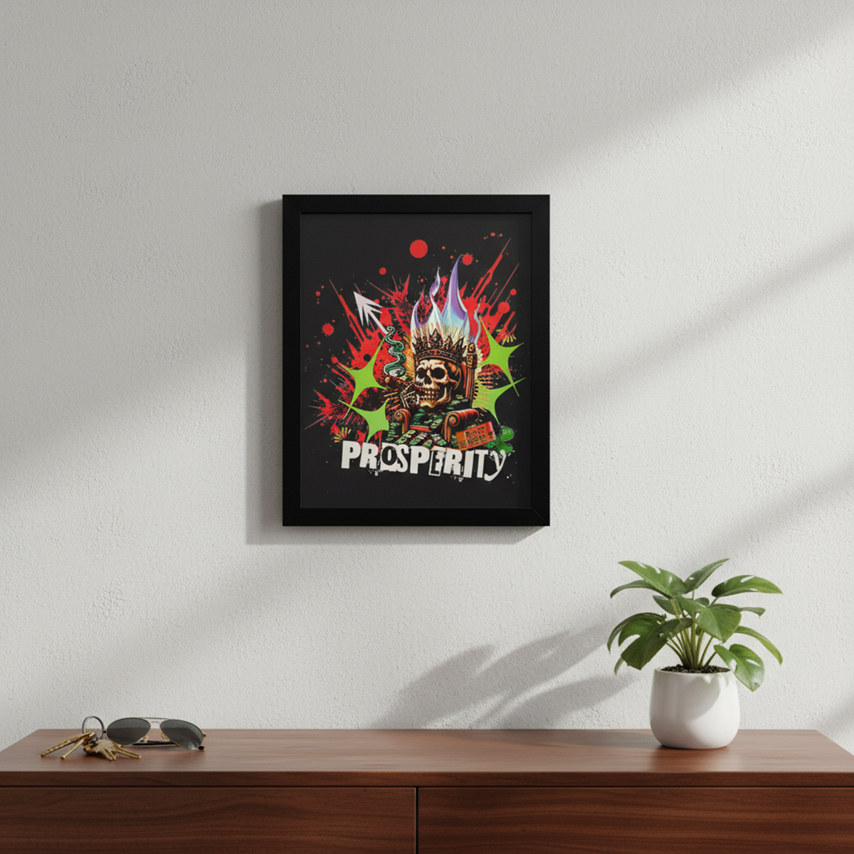 The Prosperity Canvas Art Front Design