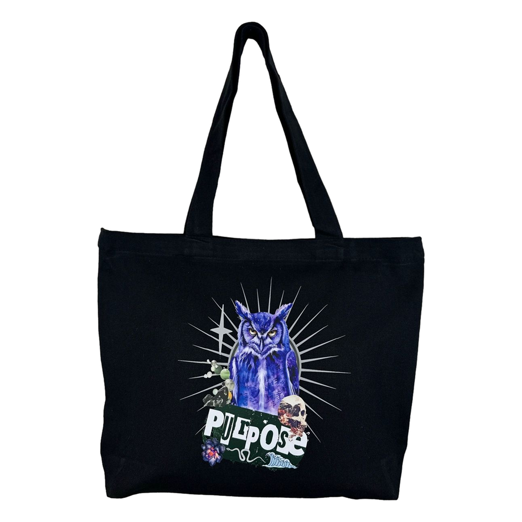 The Purpose Zippered Tote Front Design