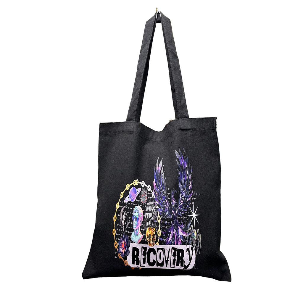 The Recovery Tote Front Design