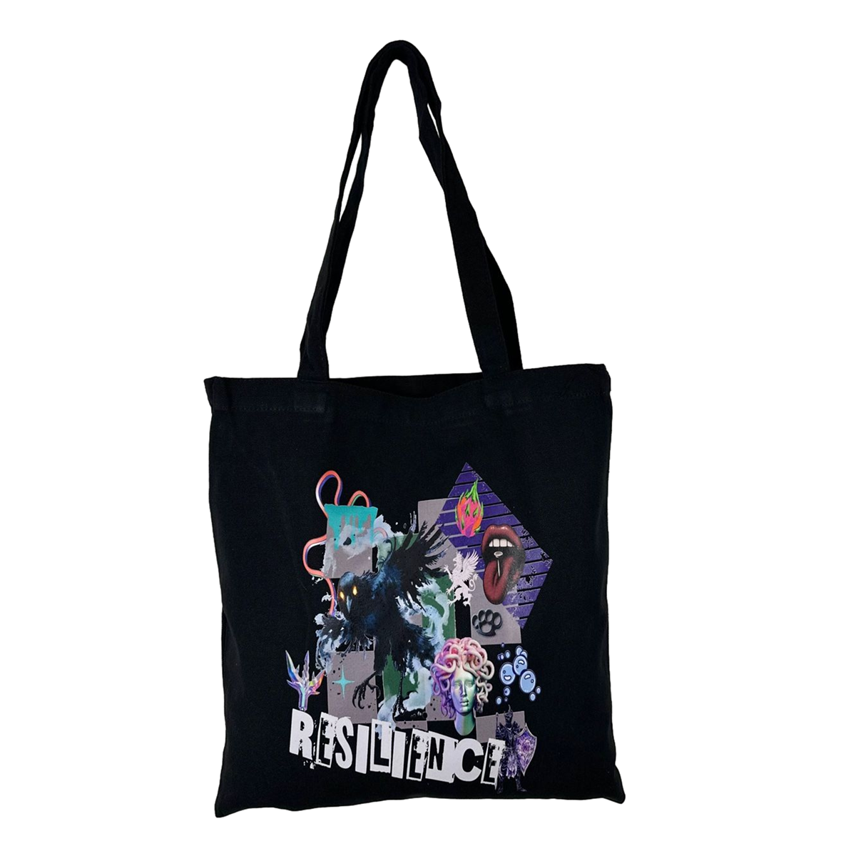 The Resilience Tote Front Design