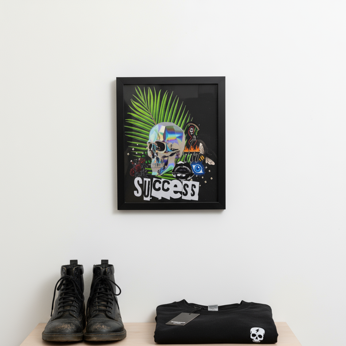 The Success Canvas Art Front Design