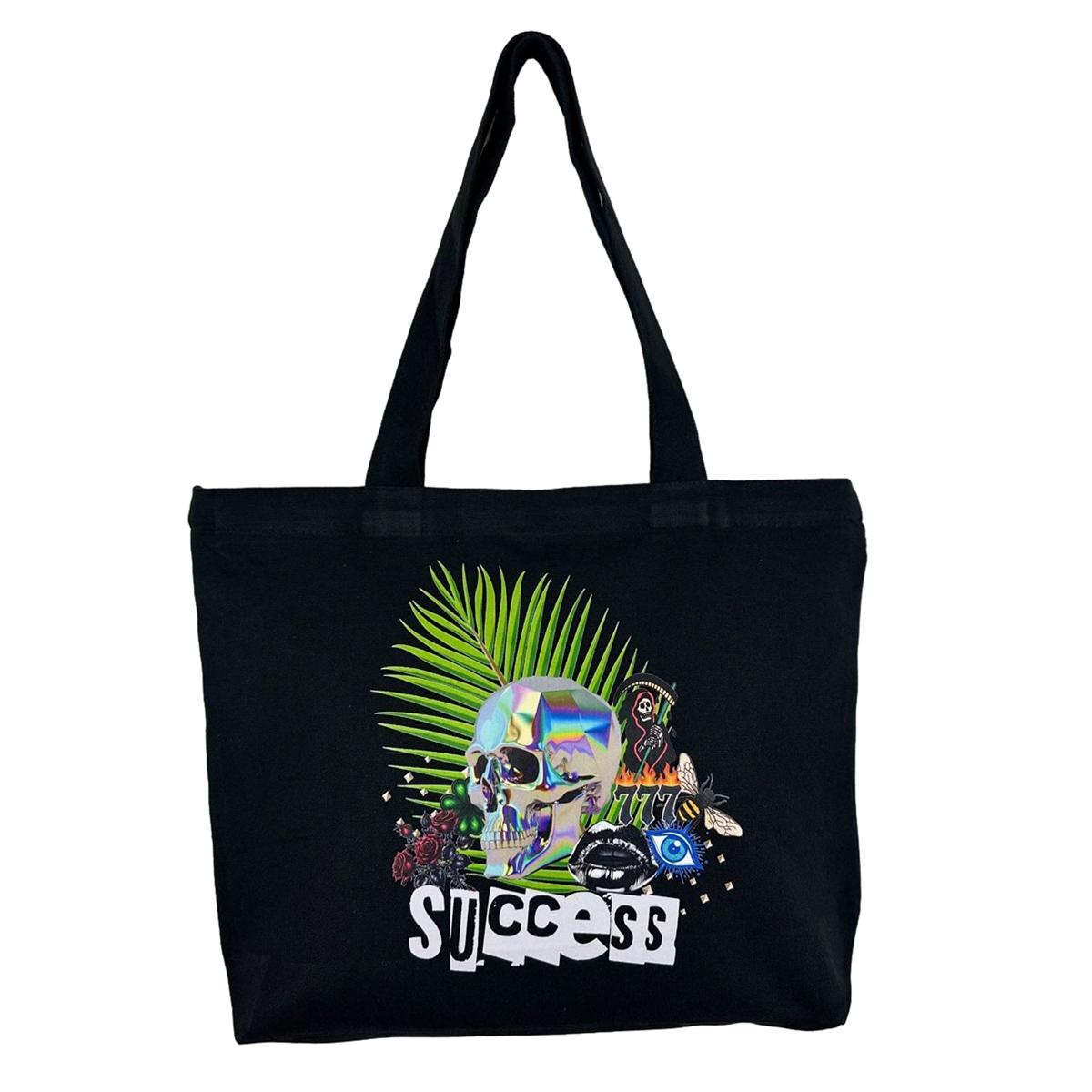 The Success Zippered Tote Front Design
